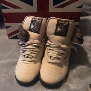 Reebok suede sneakers